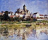 The Church At Vetheuil by Claude Monet